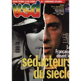 Vsd / 29-04-1993 N°817 : Alain Delon / Anouchka (3p) - Patrick Brue...