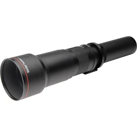 Vivitar 650-1300mm f/8-16 Telephoto Lens (Black) (T Mount)