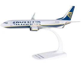 Herpa 609395 Snapfit - Ryanair Boeing 737-800 (1:200)