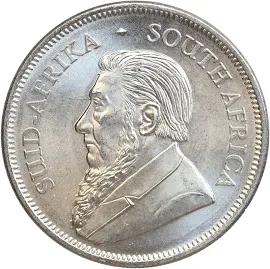 1 Once - Krugerrand - Afrique Du Sud Argent