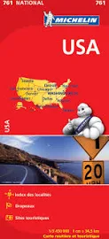 Michelin carte USA