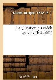 La Question du Credit agricole