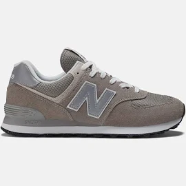 New Balance Unisex 574 Core in Brown/White Suede/Mesh, Size 9 Wide