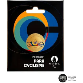 Médaillon Sport Alphabet Jeux Olympiques Paris 2024 C - Paracyclisme