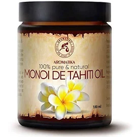 Huile de Monoï de Tahiti 100ml 100% Pure et naturelle - Huile pour le corps
