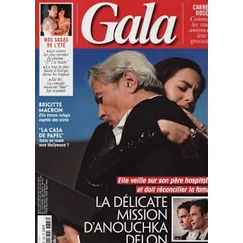 Gala / 15-08-2019 N°1366 : Alain Delon / Anouchka (6p) - Ùrsula Cor...