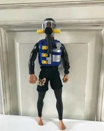 Action Man Figurine Sub Aqua Scuba Extrême Mission Année 1998