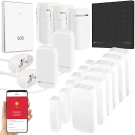 Système d'alarme connecté XMD-3500.wifi avec 11 Capteurs et Bouton SOS