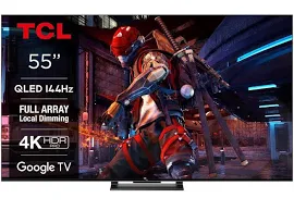 TCL TV QLED 4K 139 cm 55QLED870 Google TV