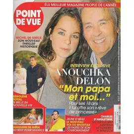 Point De Vue - Anouchka Delon N° 3147 : Anouchka Delon "Mon Papa E...