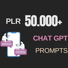 Plus de 50 000 invites Chat GPT avec droits de revente | DPP | Marketing sur les réseaux sociaux, rédaction publicitaire, marketing par e-mail | Gagne