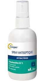 Cooper Solution Antiseptique Chlorhexidine Spray 0,5% 100 ml