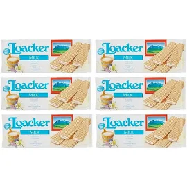 Loacker Gaufrettes Lait (175g) 6x175g