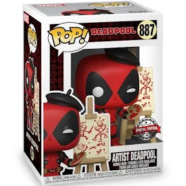 Funko Pop N° 887 Deadpool Artiste Marvel