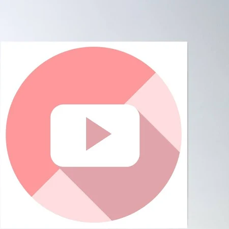 Logo Youtube Pastel P!Nk Poster