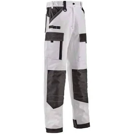 Pantalon De Travail Ruler Blanc/gris T4 - Homme