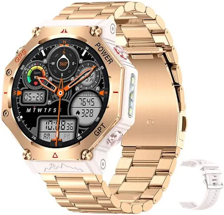 Montre connectée ChatGPT avec assistant IA étanche à 5 ATM GPS intégré