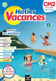 Cahier de Vacances 2023 Du Cm2 Vers La 6e 10/ 11 Ans