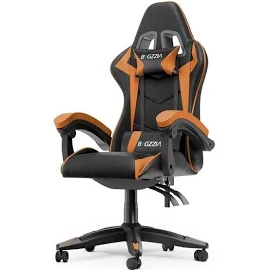 Fauteuil Gamer Rattantree Chaise Gaming ergonomique siège Gamer avec Appui tête et Oreiller lombaires inclinable 90 ° 155 °