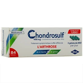 Chondrosulf 400 MG - 84 gélules