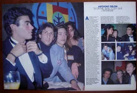 Anthony Delon - Coupures De Presse, Clipping 1986