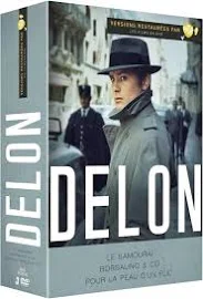 Coffret DVD Alain Delon / le Samouraï Borsalino & Co. pour la peau d'un Flic