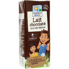 Grandeur Nature - lait Chocolate Briquette 20cl