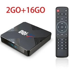 Box TV X98H 2 Go de RAM et 16 Go de ROM Box Android TV Box Media Player (Android 13.0) avec Telecommande et Cable Hdmi,Smart TV Bo