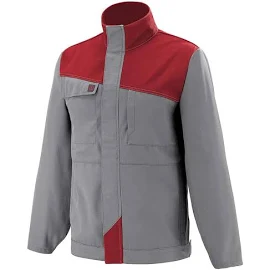 Blouson de Travail Homme Grenat - Confort, Résistance et Fonctionnalité Mineral Gris / Rouge / 5