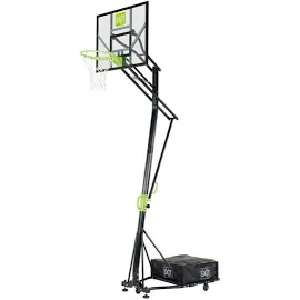 Structure de basket portable avec panneau et panier Galaxy Exit Toys Structure portable en acier hauteur réglable