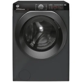 Hoover - lave-linge hublot H-WASH 500 hwp48ambcr/1-s - 8 kg - induction - 1400 trs/min - Classe A - connecté - vapeur - ANTHRACIT