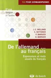 de l'allemand - au Français - Expressions et Mots Usuels du Français