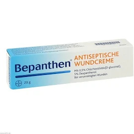 Bepanthen Crème antiseptique pour les plaies - 20 g