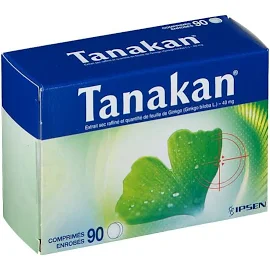 Tanakan 90 comprimés