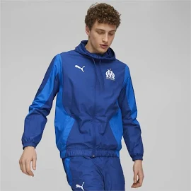 Puma - Veste OM avant Match Bleu