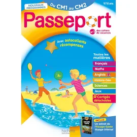 Passeport - du CM1 au CM2 - Cahier de Vacances 2024