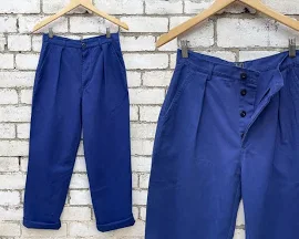 Pantalon de travail Français - Pantalon droit - Bleu marine - différentes tailles