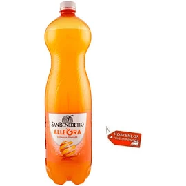 18x Boisson gazeuse italienne à l'orange San Benedetto Allegra Aranciata 1.5Lt