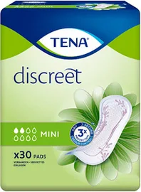 Tena Discreet Mini - 6 paquets de 30 protections