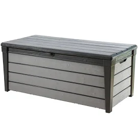 Keter - coffre de jardin en résine - 455 litres - Brossium Gris