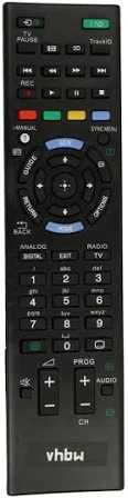 vhbw remote control compatible with Sony KDL-32EX725 KDL-32EX721 KDL-32EX720