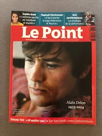 Magazine Le Point N°2716 - Hommage À Alain Delon (22 Août 2024)