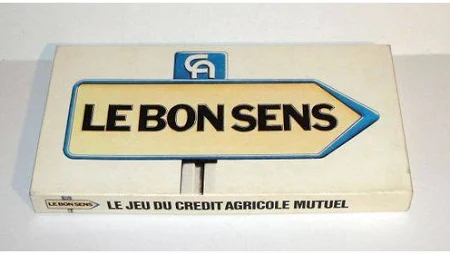 Le Bon Sens Jeu De Societe Credit Agricole Vintage