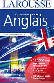 Dictionnaire de poche Français Anglais Larousse