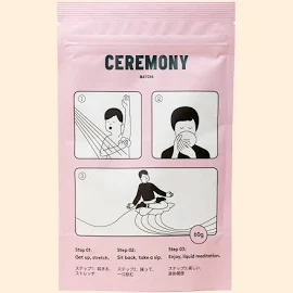 Ceremony Matcha Thé Matcha Bio en Poudre 60 g