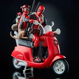 Marvel Legends 6 inch Action Figure Deadpool with Scooter