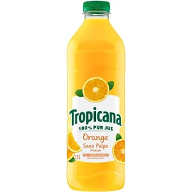 Tropicana pur jus d'orange Sans pulpe 1,5L