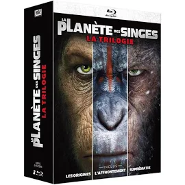 Coffret la Planète des Singes: la Trilogie - [Blu-ray]