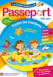 Cahier de Vacances passeport de la GS au CP