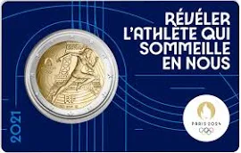 Jeux Olympiques de Paris 2024 - 2€ commémorative BU 5/5